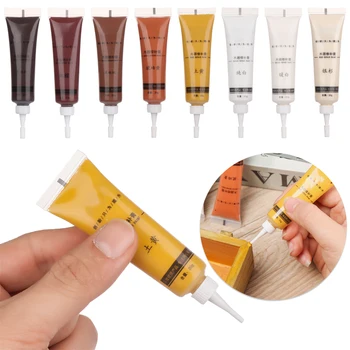 

Multicolor Multipurpose Furniture Refinishing Paint Scratch Repair Agent Damage Repairs Cream Wooden Furnitures Mending Tool