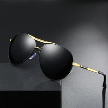 Мужские поляризованные солнцезащитные очки, очки для вождения, классические модные очки