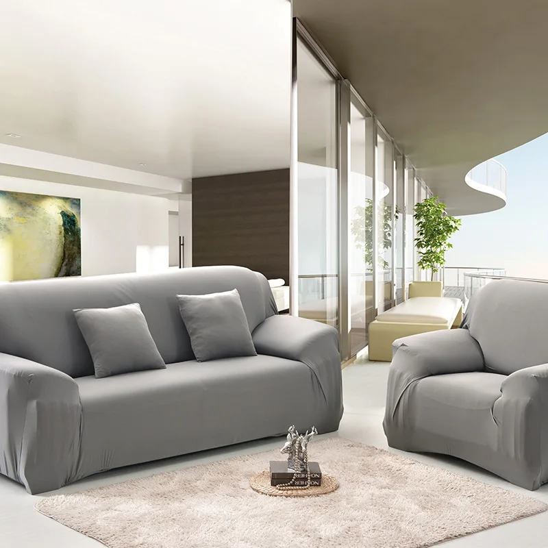 

Amazon EBay Elasticity Sofa Cover Full Cover All Edges Included Fabric Anti-slip Sofa Cover Pet Anti-Bite Cover Towel