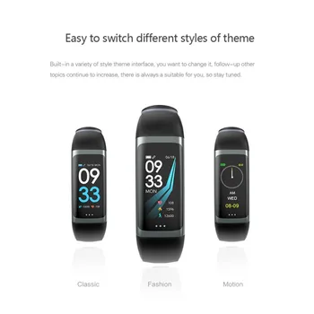 

Multifunction Portable Color Screen Smart Hand IP67 Anti-watercolor Screen Smart Wristband Multi-function Sports Smart Wristband