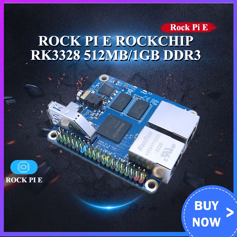 Rockpi E Rockchip RK3328 512 МБ/1 ГБ DDR3 SBC/одноплатный компьютер с поддержкой Debian/Ubuntu/OpenWRT такой