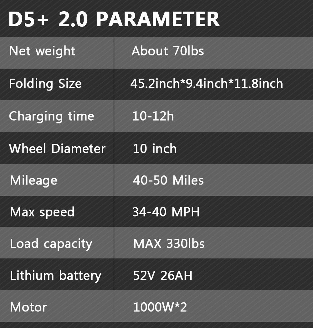 NANROBOT D5+ 2000W 52V 26AH Электрический скутер для взрослых 10 ''складной легкий топ скорость 40 MPH 40 Miles Range 2 Wheel kick