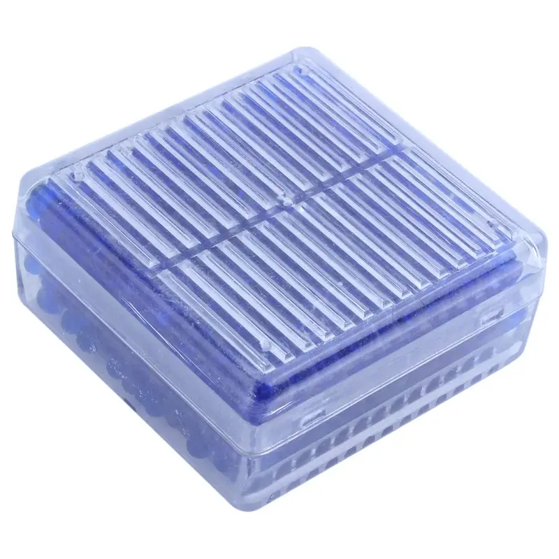 2 шт Синий указывающий силикагель осушитель влаги для поглощения коробка многоразового использования