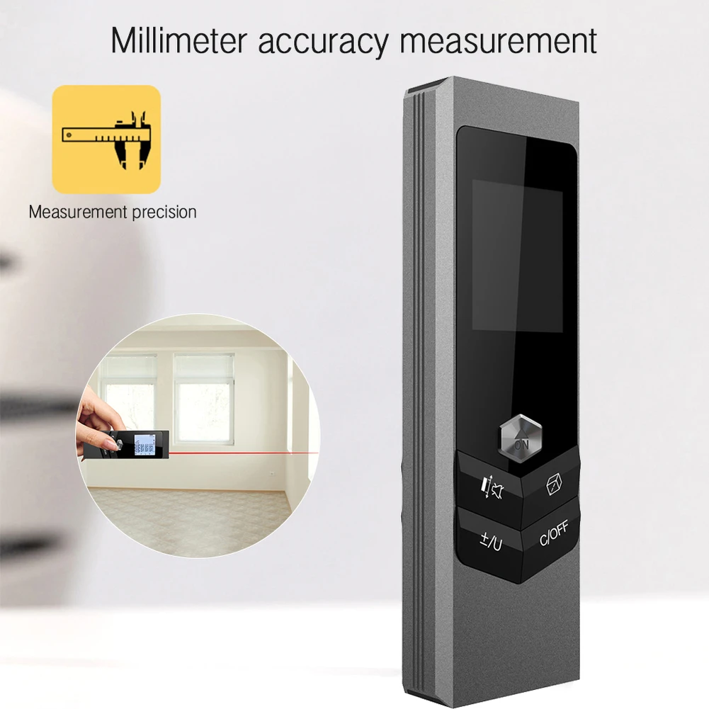 

Portable Rangefinder Distance Meter 40M Handle Measure Distance Meter Digital Rangefinders Angle Measure