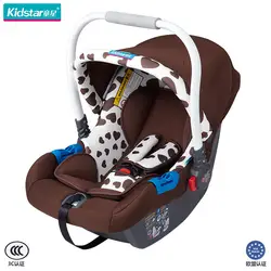 Детская звезда KS-2150 детская корзина безопасности Сиденье Портативный новорожденный автомобиль Колыбель сосновый коричневый