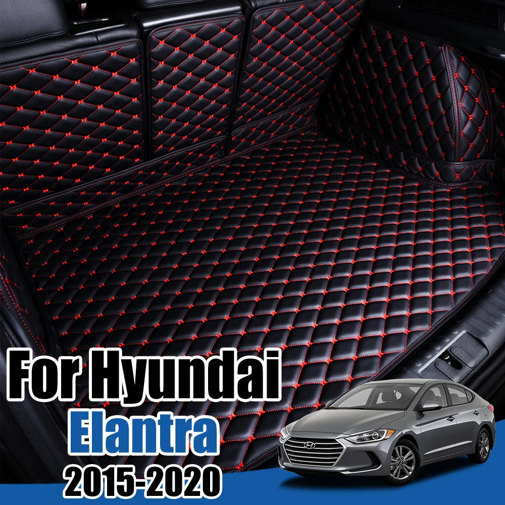 Багажнике лоток протектор для пола Hyundai Elantra AD Avante 2015 2016 2017 2018 2019 2020 Коврики