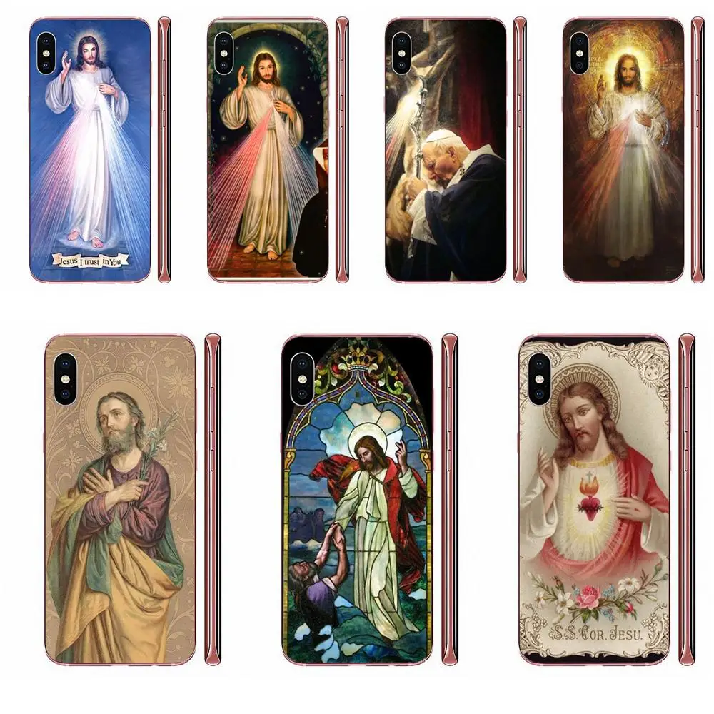 Skin Thin Divine Mercy Of Jesus For Xiaomi CC9 CC9E Mi 3 4 4i 5 5S 6 6X 8 9 SE Play Plus Pro Lite A1 Mix 2 Note | Мобильные телефоны