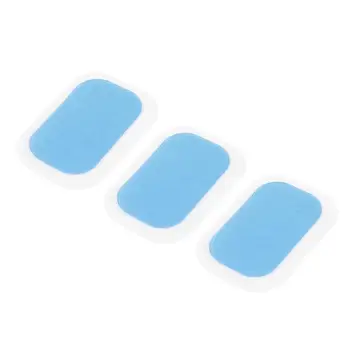 10pcs Fitness Trainer Gel Sheet EMS Abdominal Stickers Hydrogel Hip Abdomen Muscle Stimulator Slimming Massage