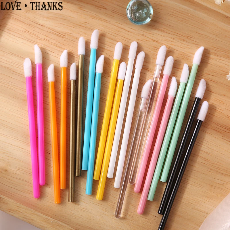 50pcs Disposable Eyelashes brush Individual Lash Removing Cleaning Mascara Applicator Makeup Brushes For Eyelash Extension Tool | Красота и