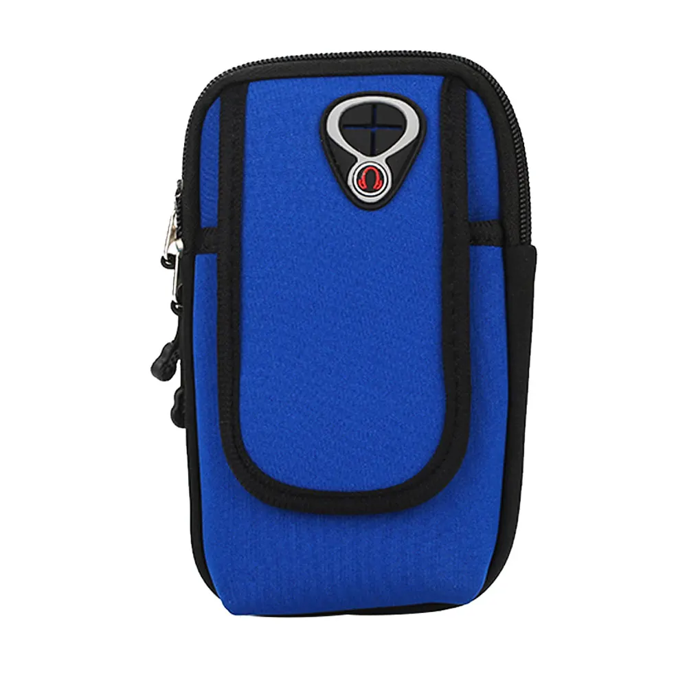 Arm Band Wrist Wrap Pockets Packet Nylon 3color Fishing Sport Riding Arm Package Run Mountaineering Outdoor