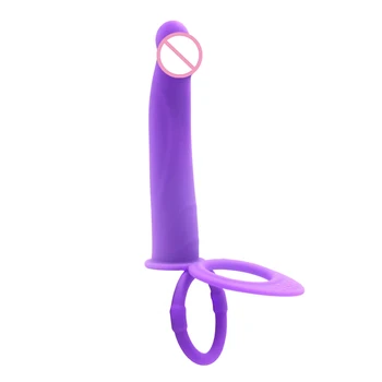 Strap On Penis Cock Ring Dildo Butt Plug Adult Erotic Sex Toys For Couples Women Massage G-spot Vaginal Anal Vibrator Stimulator 6