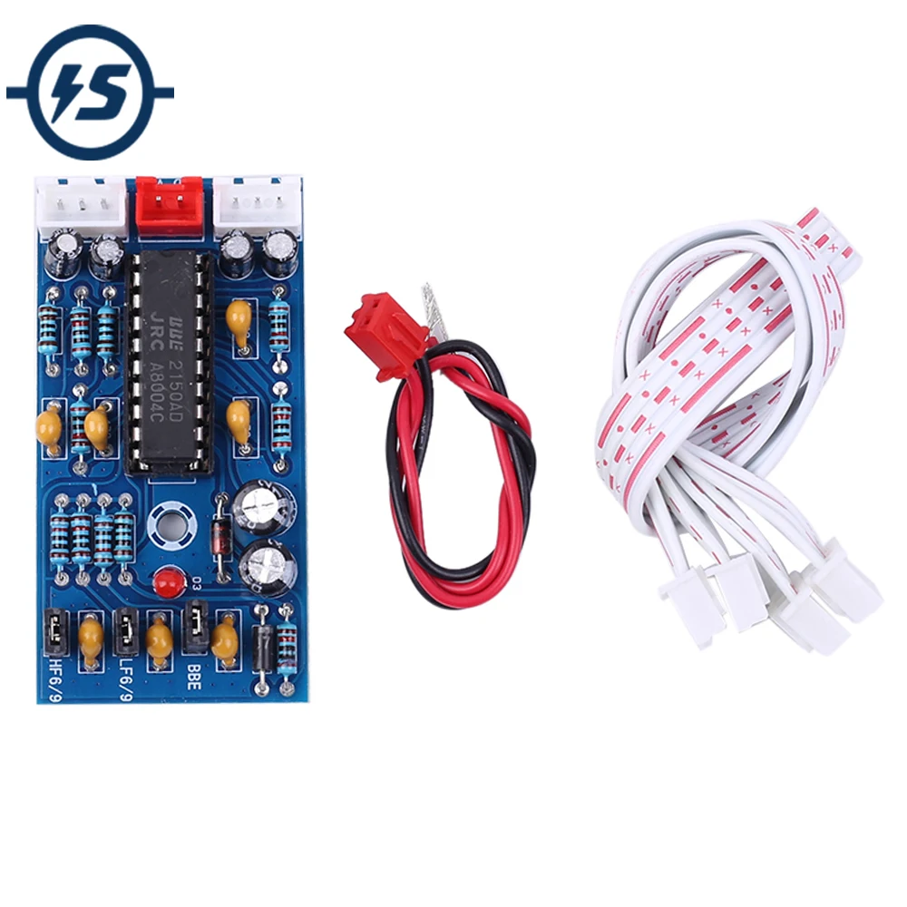 DC 12V 24V BBE2150 предтюнер преусилитель супер бас регулятор звукового эффекта для