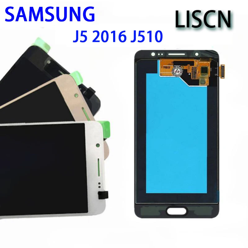 

Touch Screen Samsung Galaxy J5 2016 J510FN J510F J510G J510Y J510 LCD Display Adjustable brightness Replacement Assembly