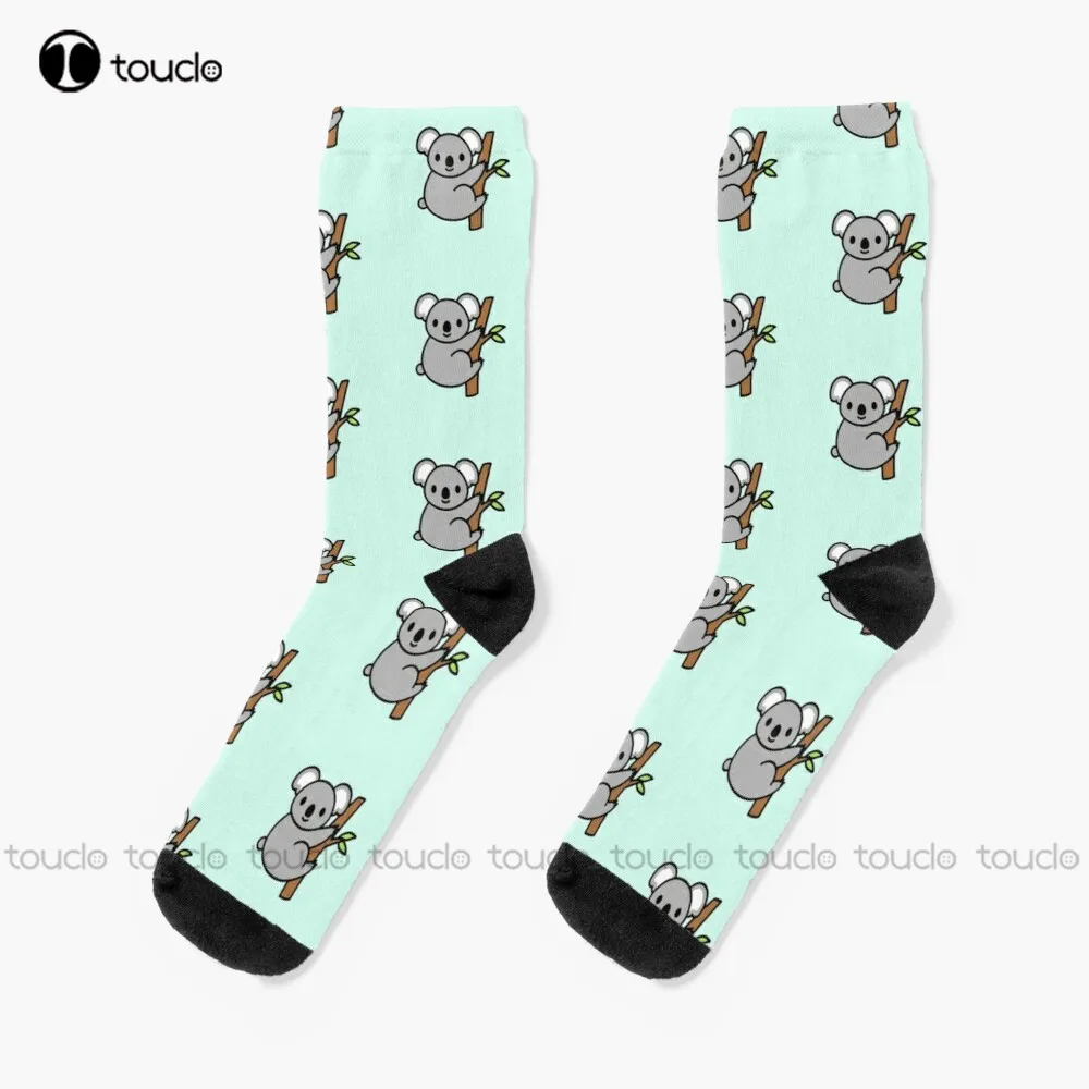 

Koala Marsupial Australia Australian Animal Pet Cute Socks Slipper Socks Christmas Fashion New Year Gift 360° Digital Print