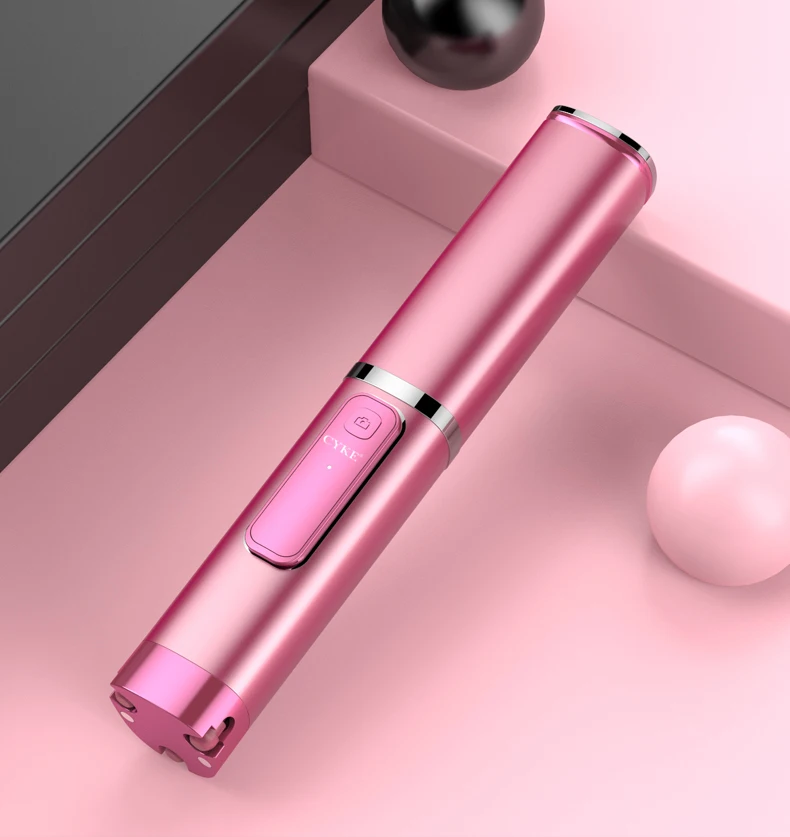 H1-pink CYKE H1 новая многофункциональная палка для селфи с дистанционным управлением, штатив с автоспуском, телескопическая палка с артефактом, подарок для Android Apple - Цвет: H1-pink