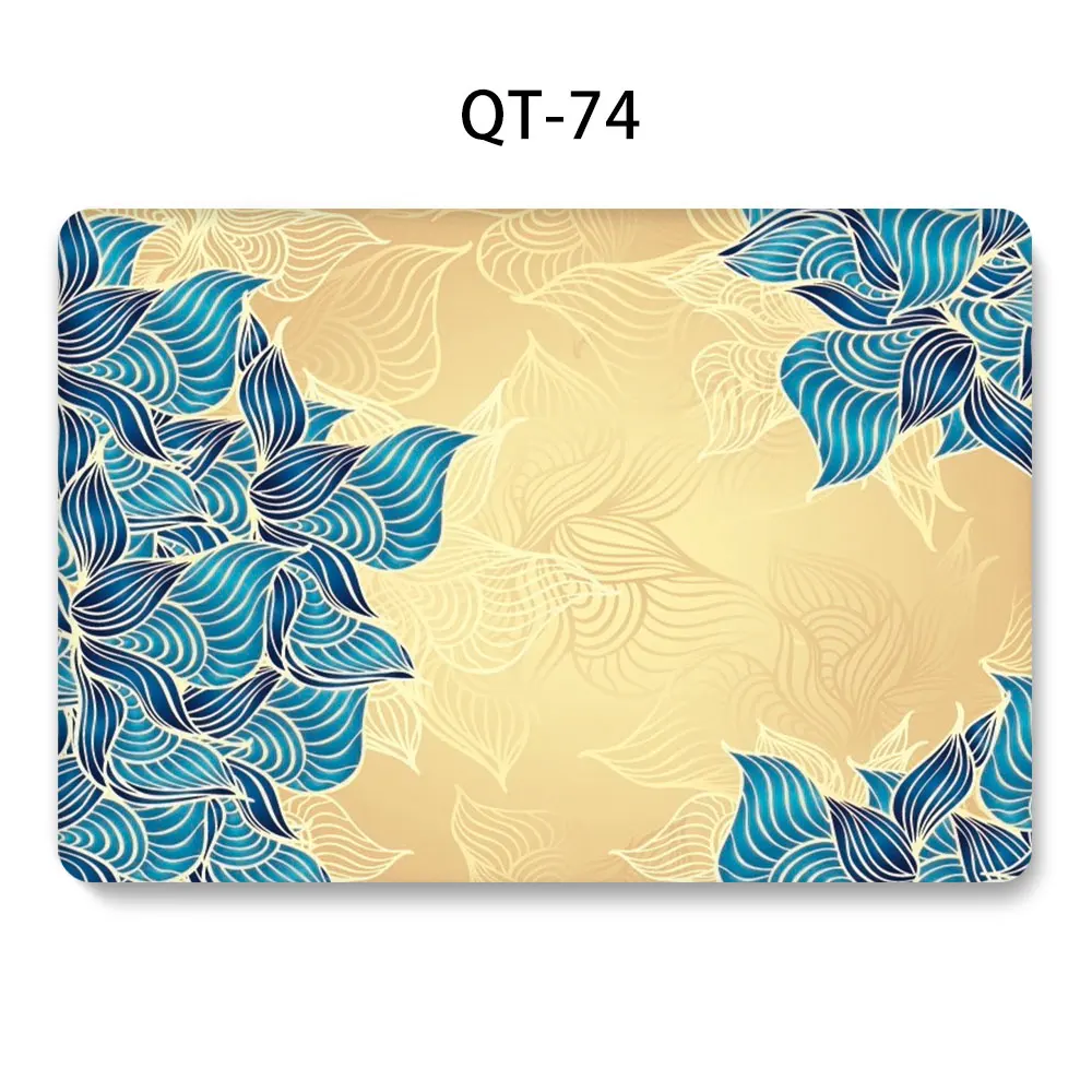 3D чехол для ноутбука MacBook Air Pro retina 11 12 13 15 Touch Bar A2159 A1706 для macbook Touch ID Air 13 A1932+ крышка клавиатуры