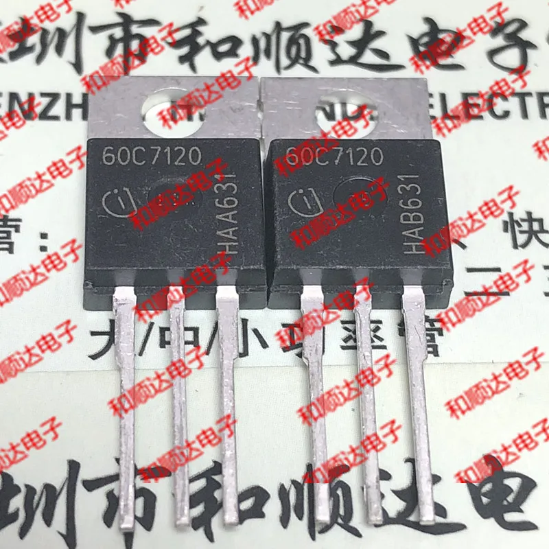 10 шт./лот 60C7120 IPP60R120C7 новые имеющиеся в 220 650V 66A