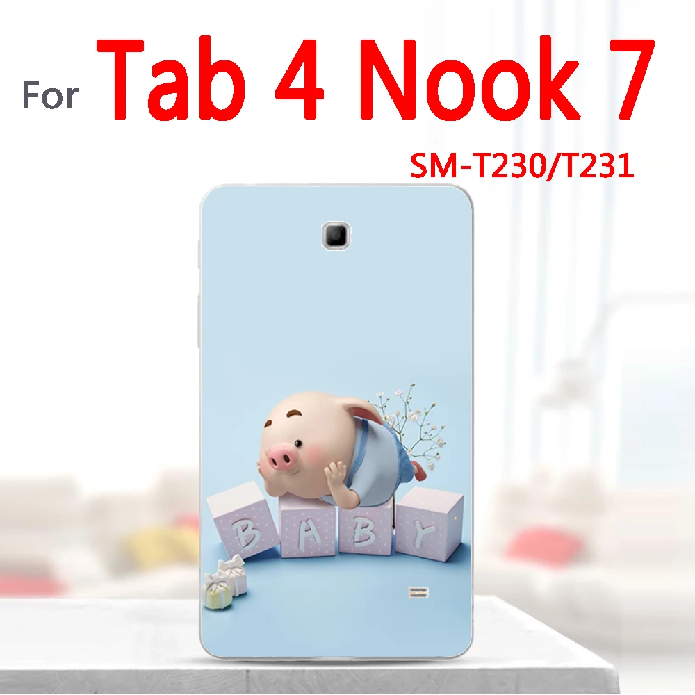 Окрашенные планшеты чехол для samsung Galaxy Tab a 9,7 SM-T550 T555 уголок T230 Sm T210 T211 Tab S3 9,7 4G SM-T825C T825 T820 с рисунком «сделай сам» - Цвет: T230-D11