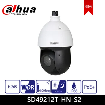 

Dahua IP Camera 2MP SD49212T-HN 5.3mm~64mm 12x Starlight IR PTZ Network Camera Support PoE+ Security Camera DH-SD49212T-HN-S2