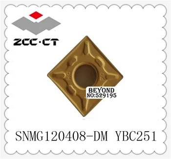 

ZCC Original SNMG120408-DM YBC251 SNMG 120408 DM for MSSNR MSKNR MSBNR MSDNN Lathe Tools Turning Tool Carbide Inserts CNC Cutter