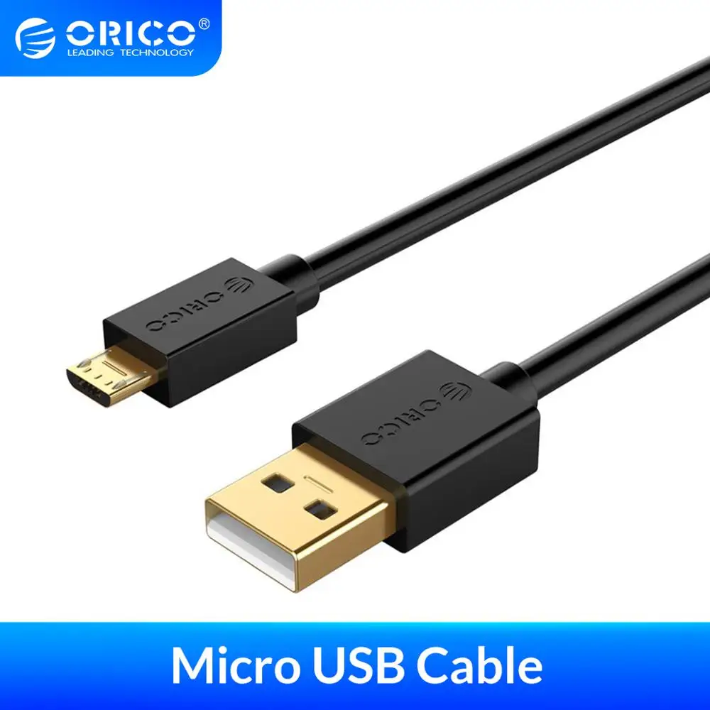 Micro USB 2 0 кабель ORICO PCV 2A для зарядки и синхронизации данных Samsung Huawei Xiaomi LG подходит