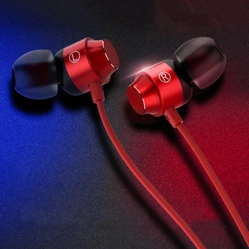 

2019 Newest Type-C Wired Earphone Universal In-Ear Line Control Magnetic Bass Headphone High Quality Stereo Headset