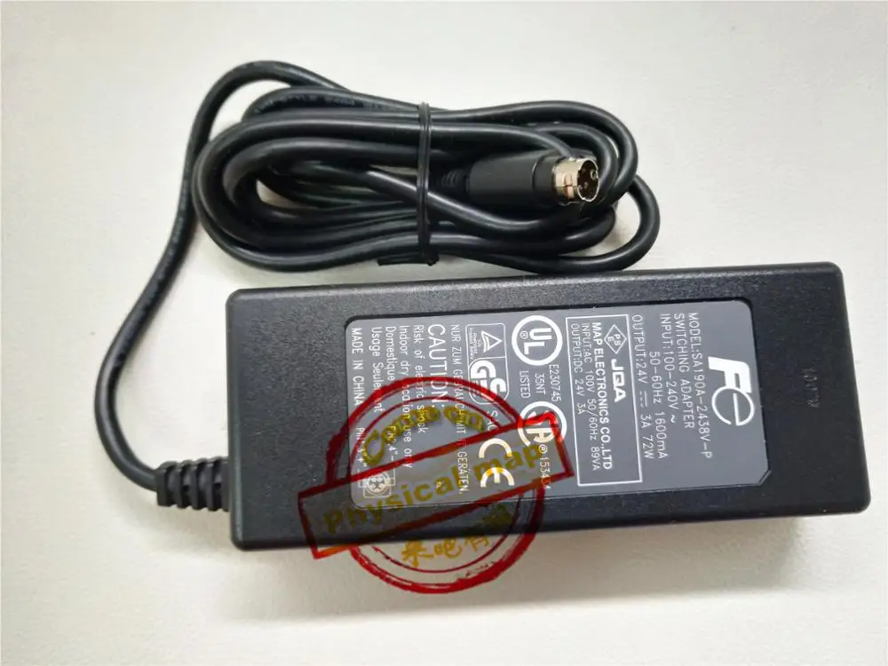 24V 3A Original FE 24V3A power adapter switching supply transformer charger four-pin interface | Компьютеры и офис