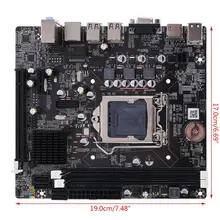 Nova P8H61-M LX3 PLUS R2.0 Desktop Motherboard H61 Soquete LGA 1155 I3 I5 I7 DDR3 16G uATX Mainboard B85A UEFI BIOS