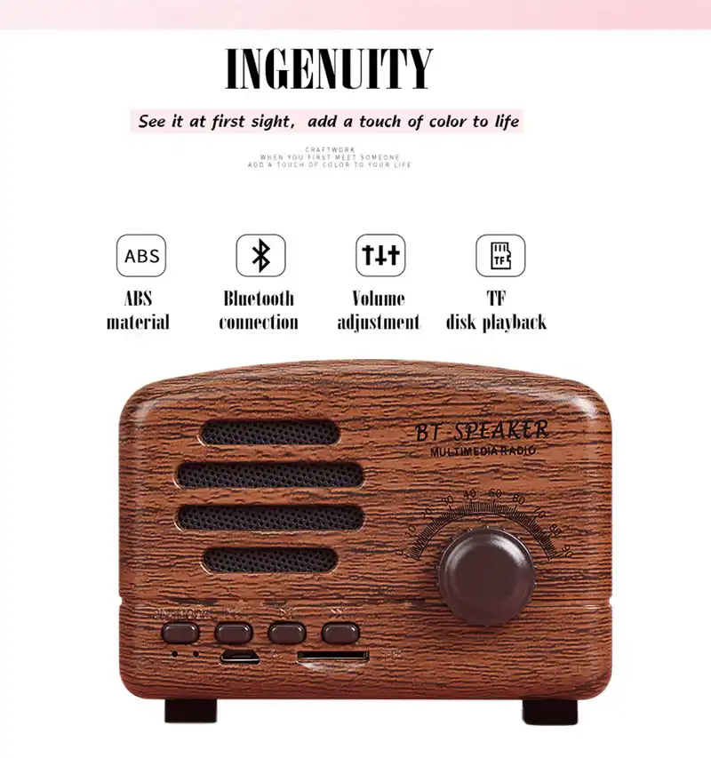 old fashioned radio bluetooth
