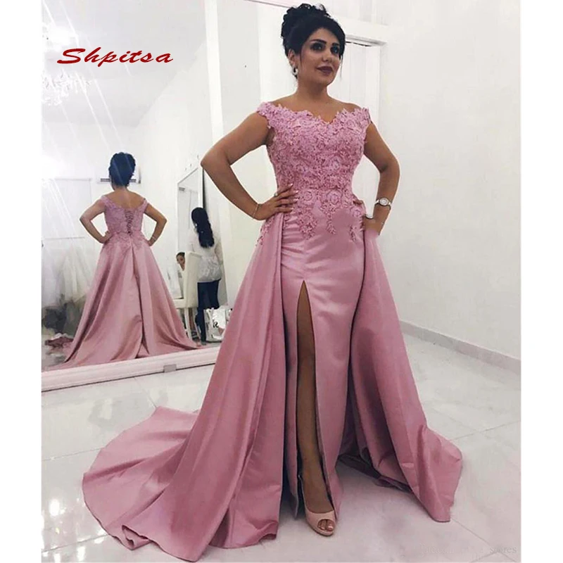 Sexy Lange Kant Avondjurken Party Plus Size Dames Afneembare Trein Vrouwen Prom Formele Jurken Avondjurk Sexy Lange Kant Avondjurken Party Plus Size Dames Afneembare Trein Vrouwen Prom Formele Jurken Avondjurk
