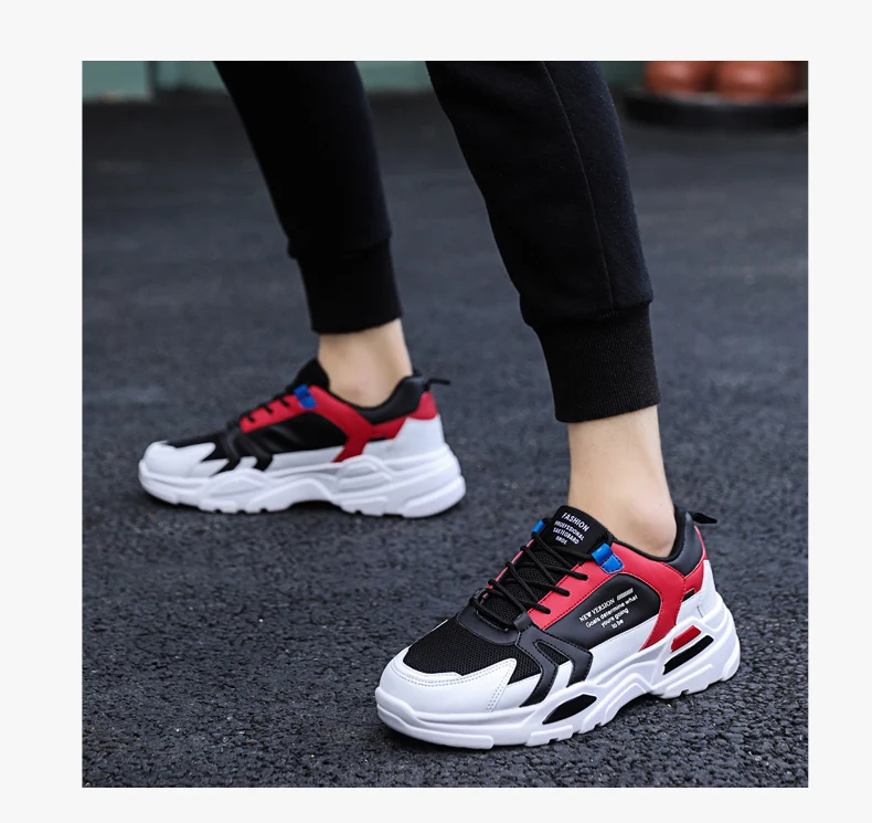 Xiaomi светильник кроссовки мужские удобные дышащие повседневные Нескользящие износостойкие кроссовки увеличивающие рост Мужская Спортивная обувь