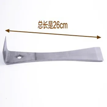

wholesale 26cm 3pc/lot Scraper stainless steel wire drawing scraper flat scraper bee beekeeping products D013