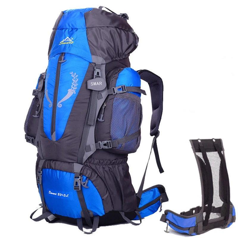 

80L Outdoor Trekking Hiking Backpack Travel Climbing Big Capacity Rucksacks Waterproof Hunting Camping Backpack