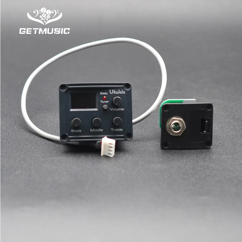 10 шт. 3 диапазона электронный укулеле Preamp пикап Великобритании мини гитара