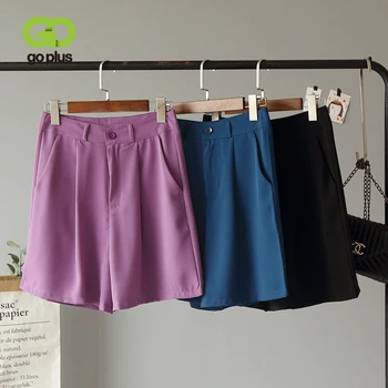 

GOPLUS Summer Women's Denim Shorts Korean Black High Waist Plus Size Shorts Womens Short Femme Ropa De Mujer Spodenki Damskie