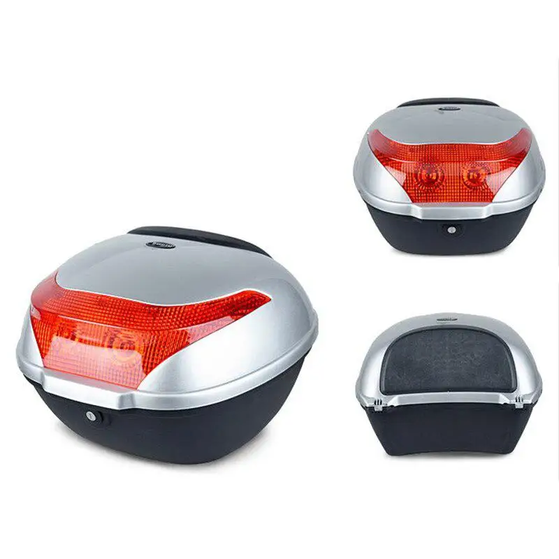 Moto rcycle Trunk baul para moto rcycle Top Box кофр для электрического велосипедного багажника Топ чехол с защитным замком 탑스 фкофр
