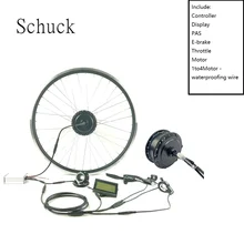 Заднее вращающееся колесо 36V250W набор для преобразования электрического велосипеда водонепроницаемый кабель Простая установка E-BIKE Мотор Ступицы с дисплеем LCD3