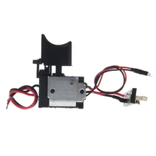Electric Drill Dustproof Speed Control Push Button Trigger Switch DC 7.2-24V G8TB high quality electric drill dustproof speed control push button trigger switch dc 7 2 24v new