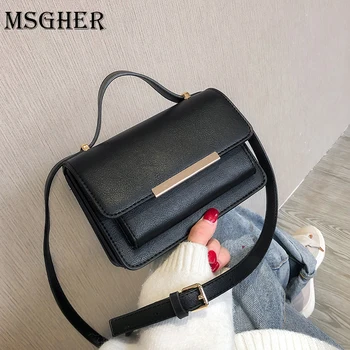 

Flap Bags Square Crossbody bag 2020 New High quality PU Leather Women's Designer Handbag Travel Shoulder Messenger Bag