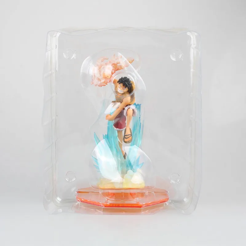 One Piece Navigation ZERO Luffy Fire Fists Ace Brotherly Trip Fighting Version Ultra-Fighting Garage Kit