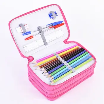 

4th Floor Pencil Case Colorful Pencil Box Stationery Art Painting Watercolor School Supplies