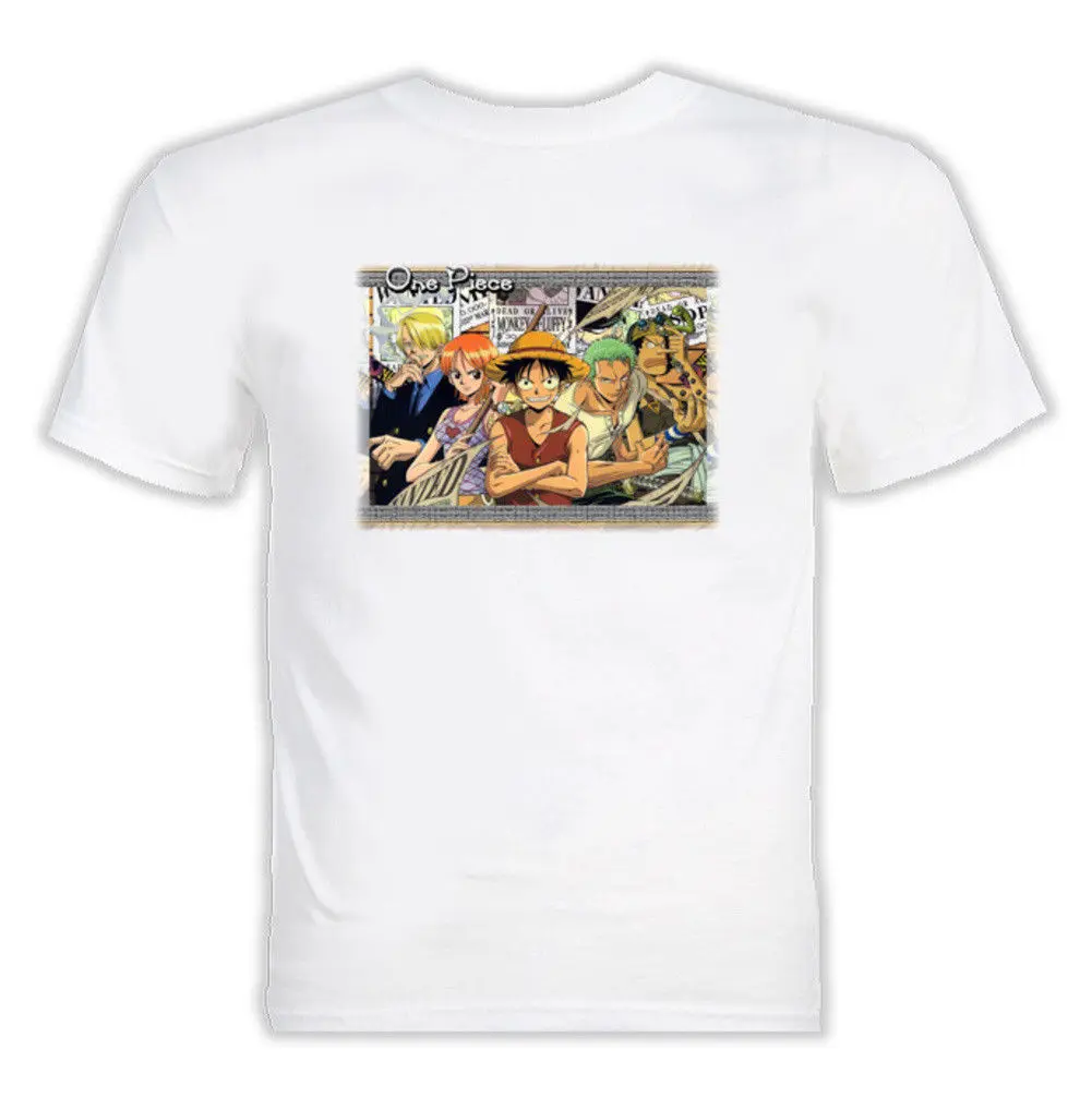 Футболка с Аниме One Piece мультяшная футболка Мужская унисекс новая модная