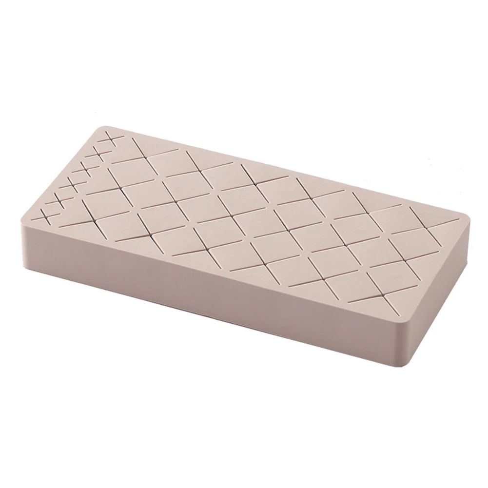Coupon Price of  Silicone Eyebrow Pencil Brush Organizer Box Multi Grids Lipstick Storage Rack Cosmetic Stand Makeup