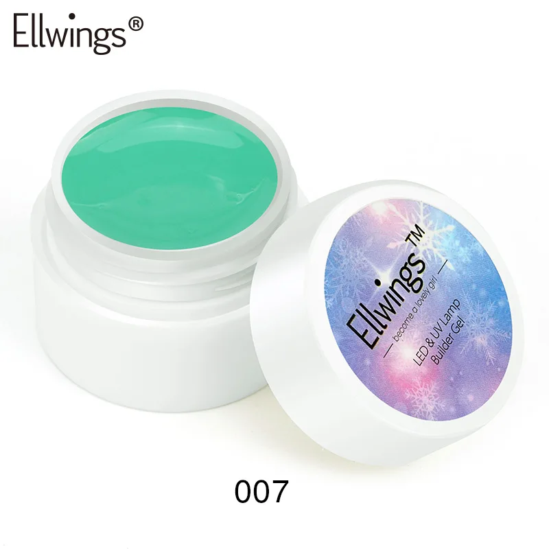 Ellwings светящийся УФ-гель для ногтей 119 цветов светится в темноте Гель-лак для маникюра сделай сам - Цвет: 8ml builder gel 7
