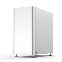 Braveman ZZAW – Mini boîtier MATX C6 en aluminium, châssis de bureau à monter soi même, pour jeux, maison et loisirs créatifs