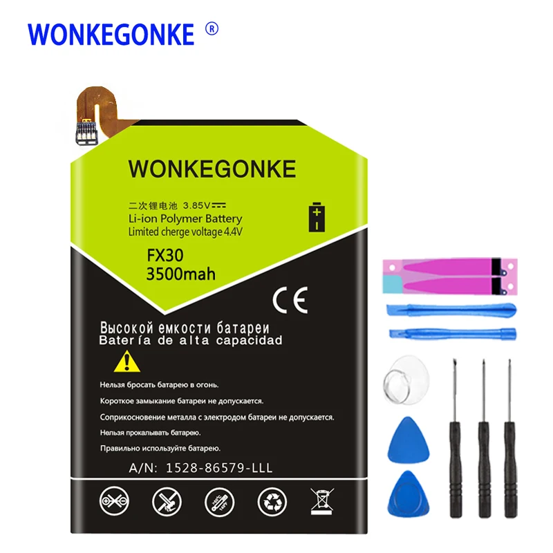 WONKEGONKE FX30 Аккумулятор для Motorola Moto X Pure Edition Style + 2 XT1570 XT1572 XT1575 батареи