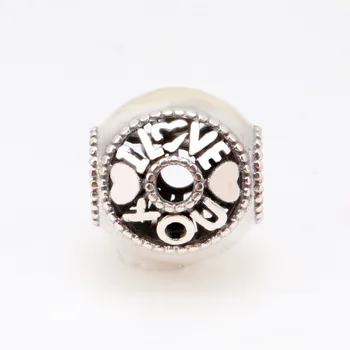 

Authentic 925 Sterling Silver Beads New Loyal Love Fashion String Fit Original Pandora Bracelet For Women Diy Jewelry