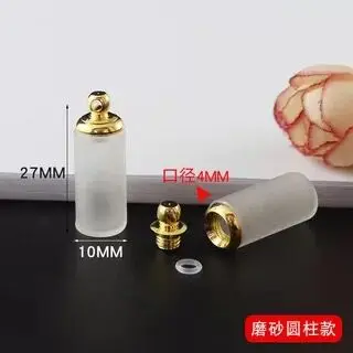 Mix Preglued Screw Cap Glass Globe Pendant Necklaces With Rubber Seal Tiny Glass Globes glass vial pendant Diy Finding glass bottles,mini glass bottles