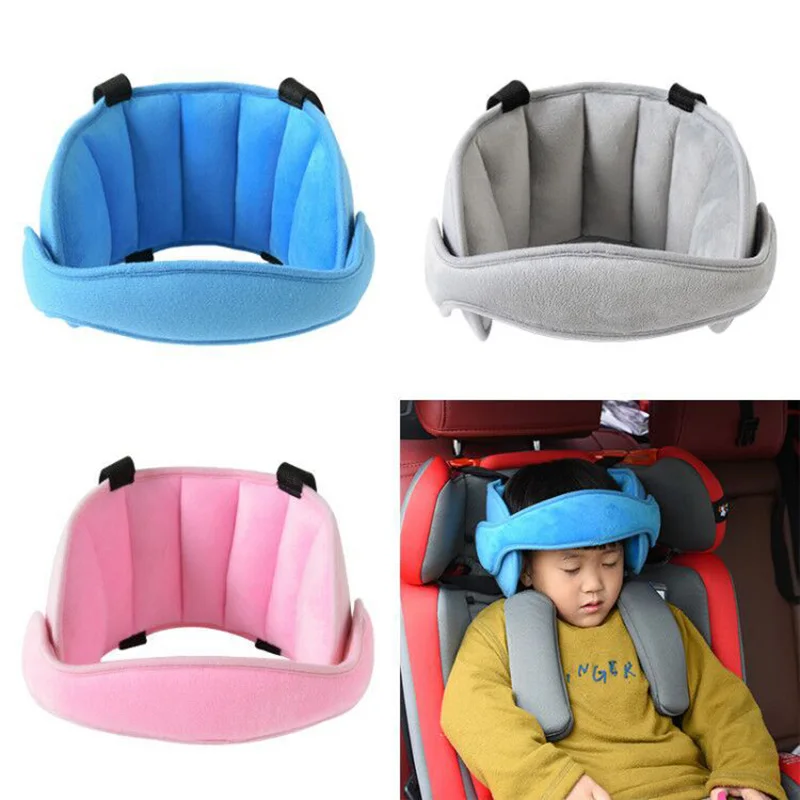 Ceinture de sécurité pour siège de voiture en fibre pour enfant, protection de la tête pour bébé, aide au sommeil sain