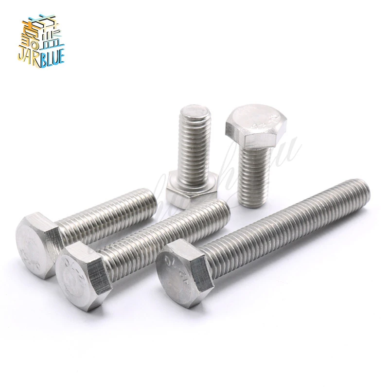M8 /M10 /M12 Stainless Steel Hexagonal Screws Outside Hex Bolts DIN933